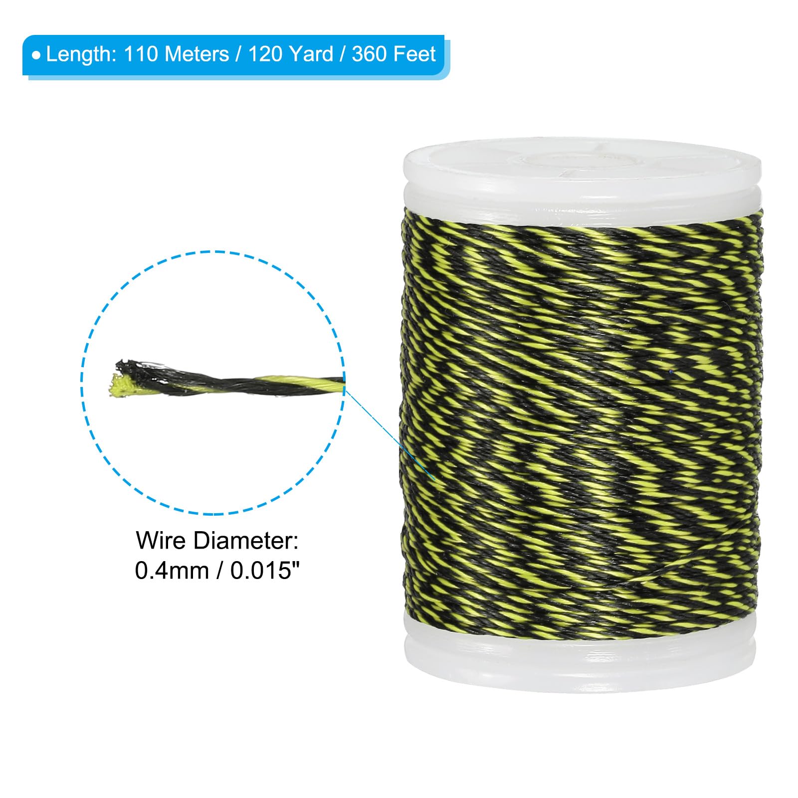 PATIKIL Archery Bow String Serving Thread 120 Yard/110M - Image 2