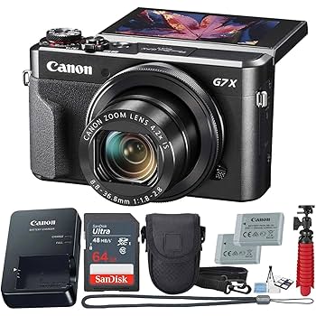 Amazon.com : Canon PowerShot Digital Camera G7 X Mark II