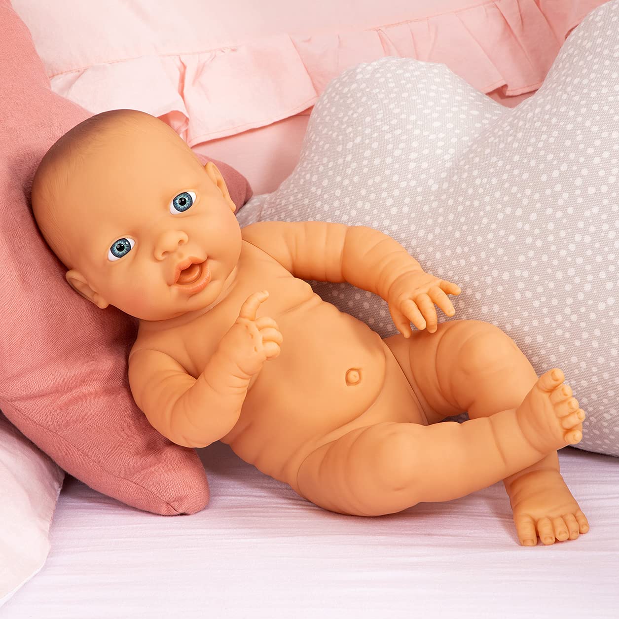 Bayer Design 94200AC Bambola reborn ragazza, realistico