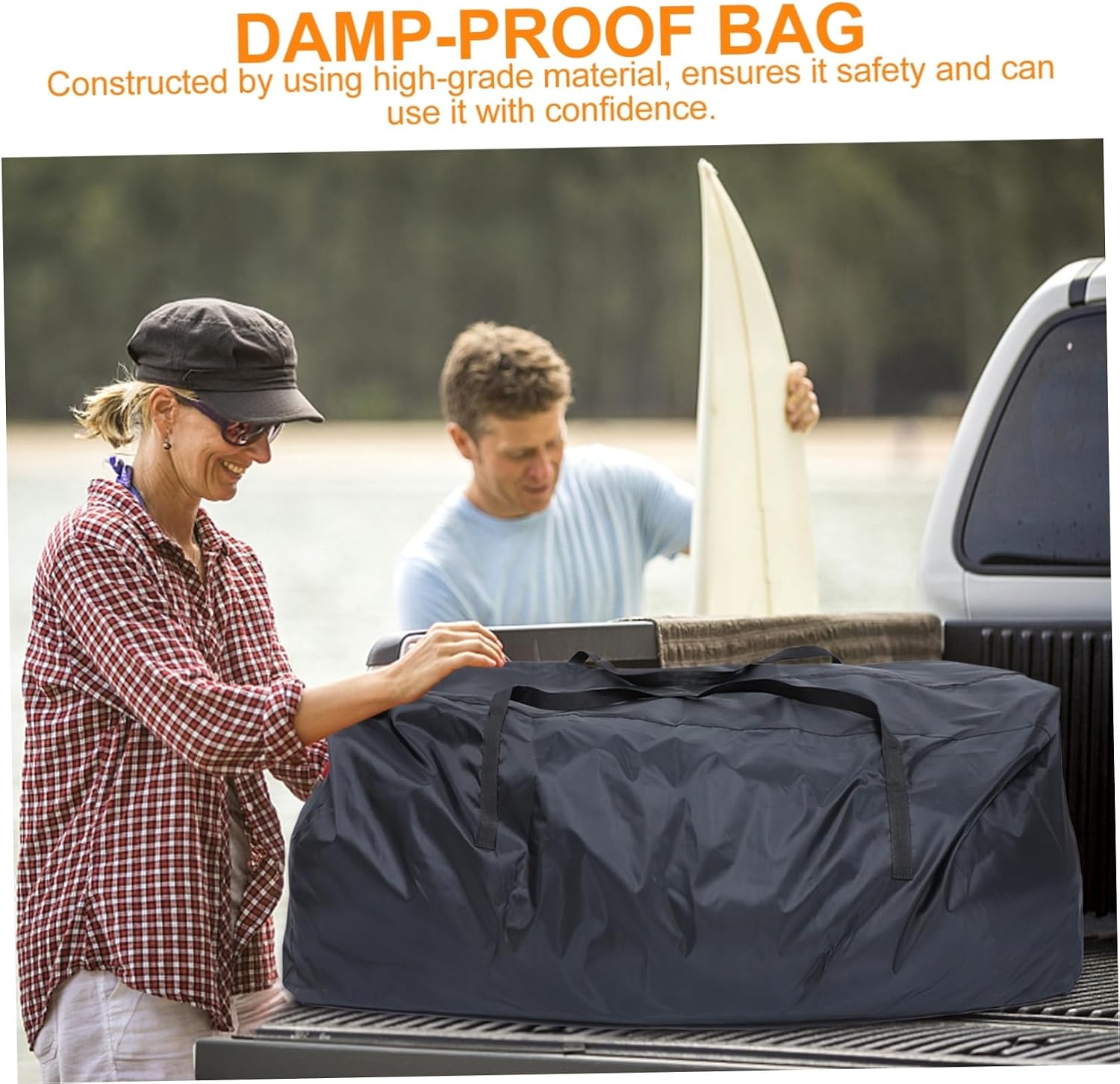 VICASKY Outdoor Furniture Storage Bag Waterproof Cover for Patio Furniture Portable Outdoor Protector Dustproof Storage Pouch Sturdy Design