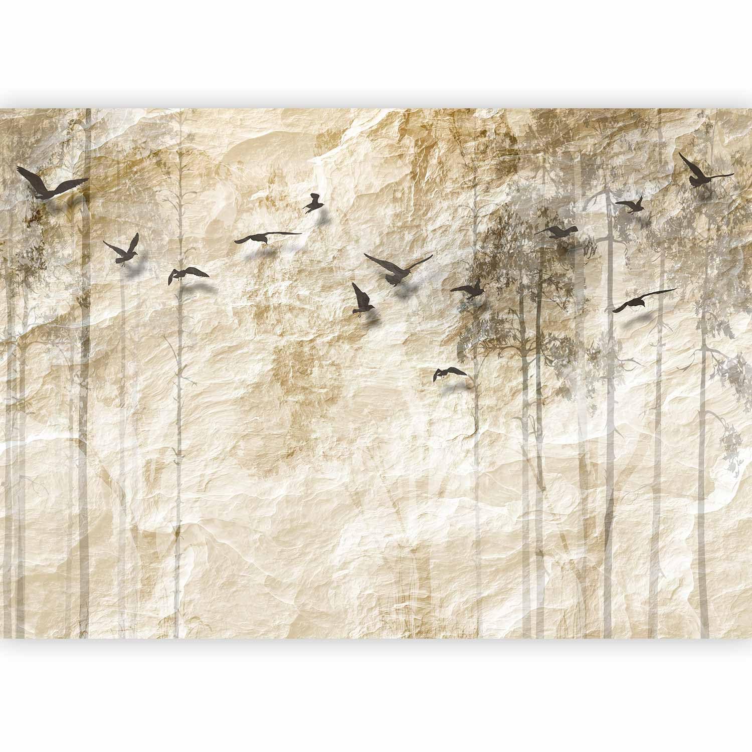 murando Fotomurales Autoadhesivo Madera Optico 98x70 cm Papel Pintado