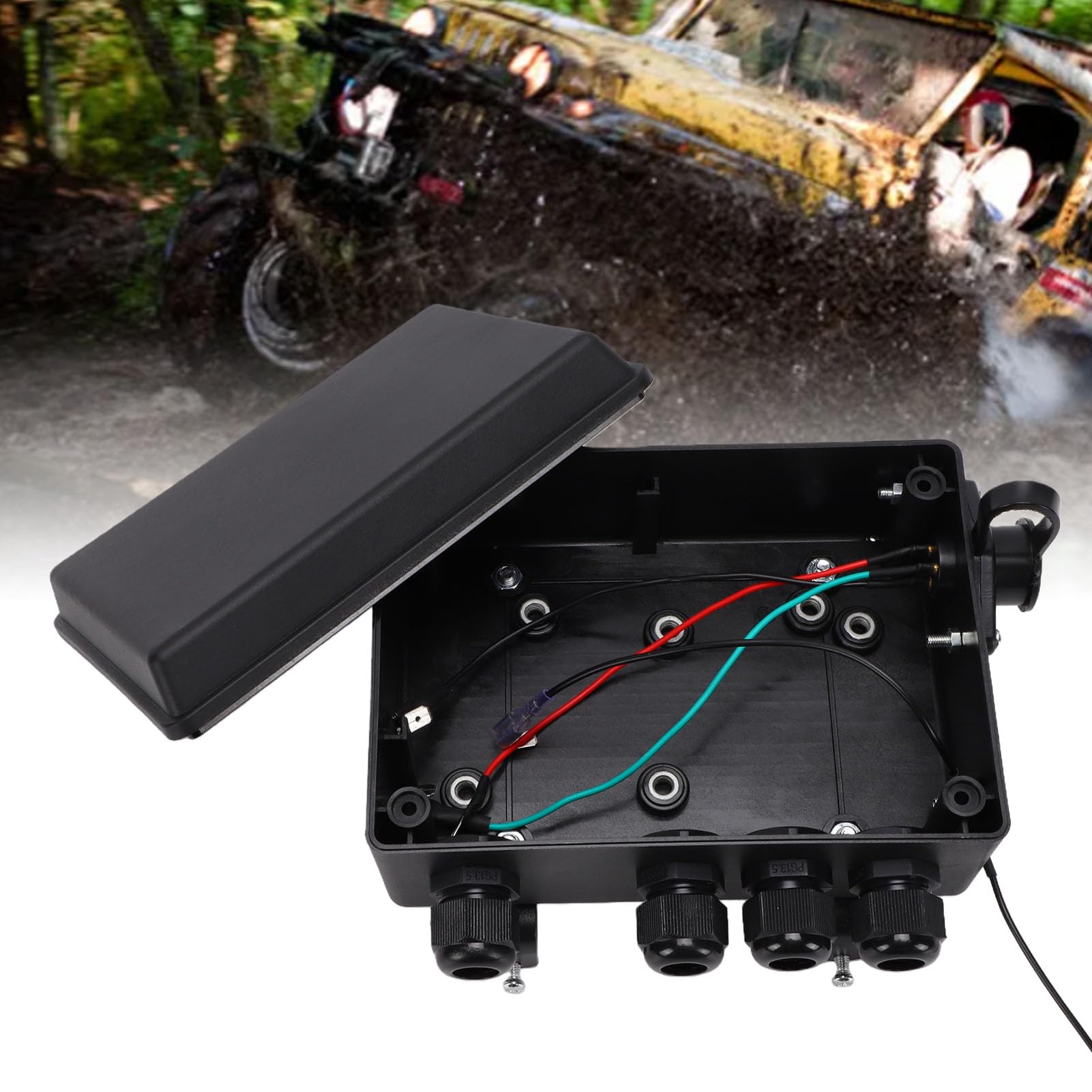 Naroote 12V 500A Winden-Fernbedienungs-Steuerungsset mit Zwei