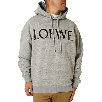 Amazon.co.jp: [ロエベ] メンズ ロゴプリント プルオーバー