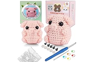 Genround Crochet Kits for Beginners Kids and Adults