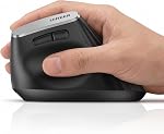 Vertical Mouse Wireless,Bluetooth Mouse with BT5.0/4.0/2.4G, Rechargeable Mouse with Battery Indicator,Ergonomic Design for Comfort and Reduced Wrist Strain, Ideal for Home& Office Use (White)