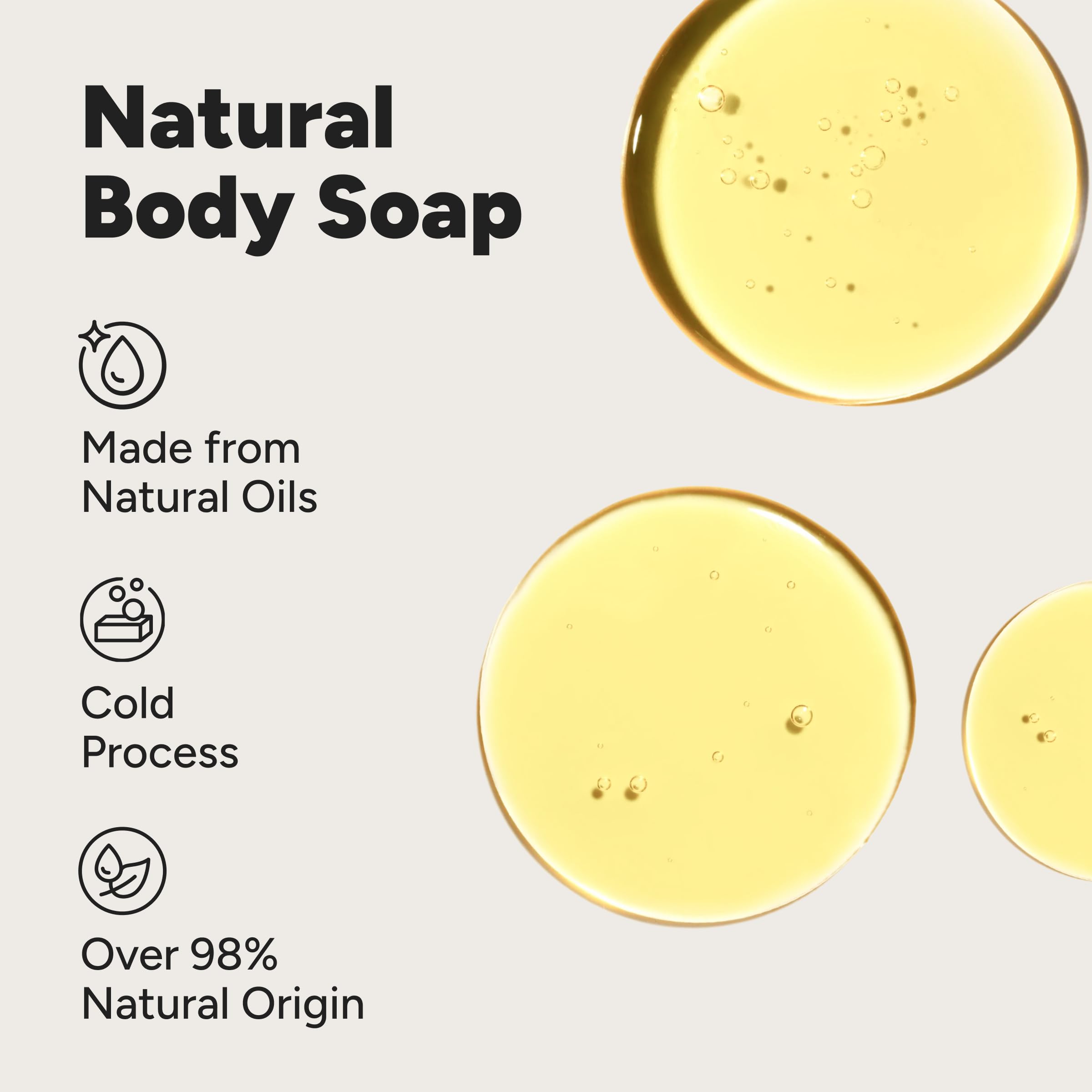 JUKEBOX Natural Cold Process Body Soap Bars