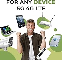 Vista 3 de Tarjeta SIM de datos prepagada, alta velocidad, 5G 4G LTE, red nacional de AT&T, solo plan de datos, servicio de Internet, sin contrato.
