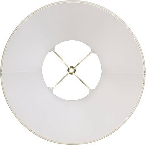 Miniatura 6 de Creme - Pantalla grande para lámpara de campana, 7 pulgadas, parte superior x 14 pulgadas inferior x 11 pulgadas inclinada x 10.5 pulgadas de alto