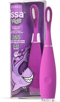 FOREO ISSA kids Çocuk Diş Fırçası, Merry Berry Shark