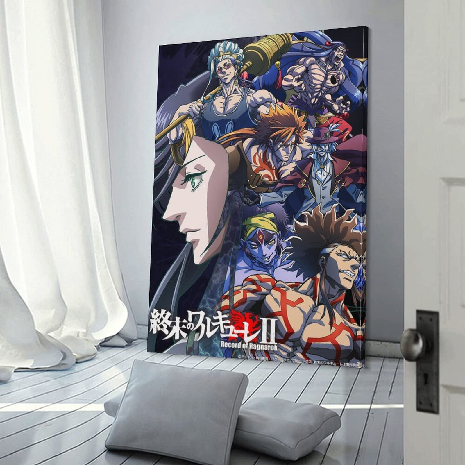 JIANLE Record of Ragnarok Poster Japanese Adventure Anime Poster