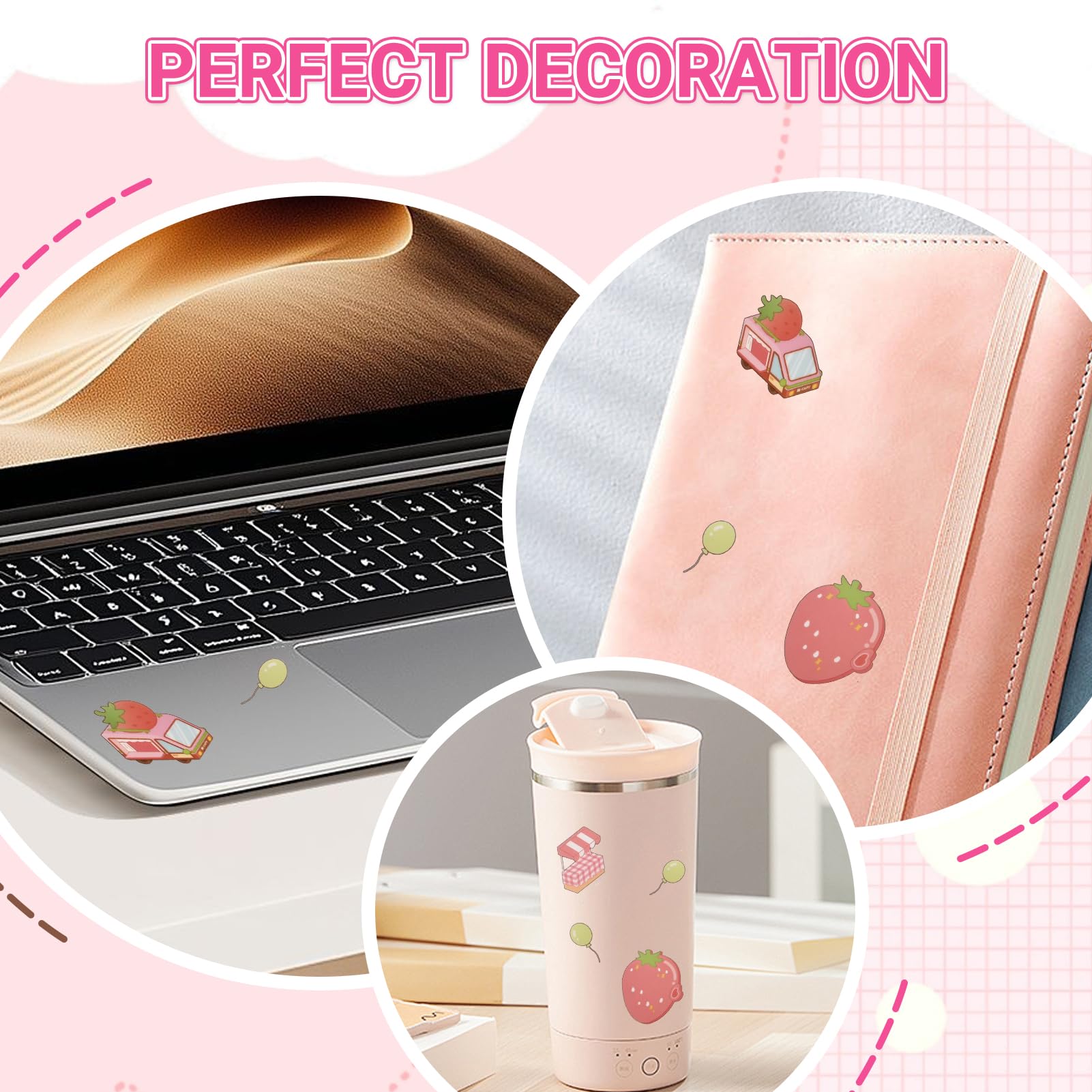 Miniature Scene Sticker Book, 50 Sheets Creative Scene Stickers for Adults,Scene Book - Image 4