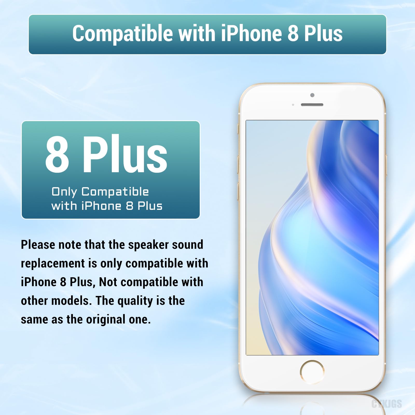Amazon.com : CYKJGS for iPhone 8 Plus Loud Speaker Replacement OEM