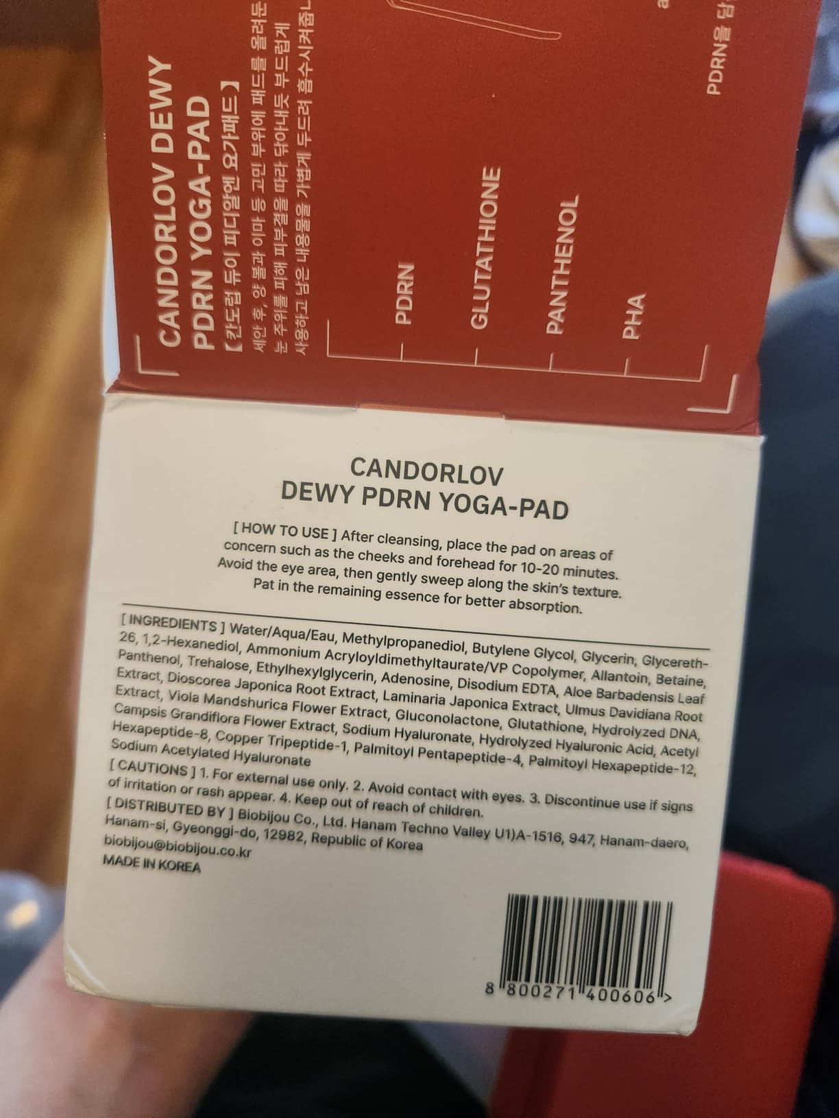 CANDORLOV CDL Toner Pads Korean & Exfoliating Face Pads-Hydrating, Firming & Lifting, Redness-Reducing & Soothing with Dewy Rose PDRN, Hyaluronic Acid, PHA & Glutathione - Korean Skin Care, 60 Pads