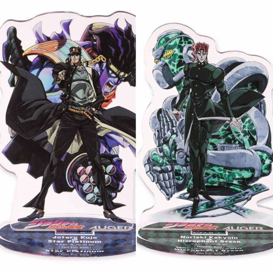 Amazon.co.jp: ジョジョ JOJO×AUGER アクリルスタンド 2種セット