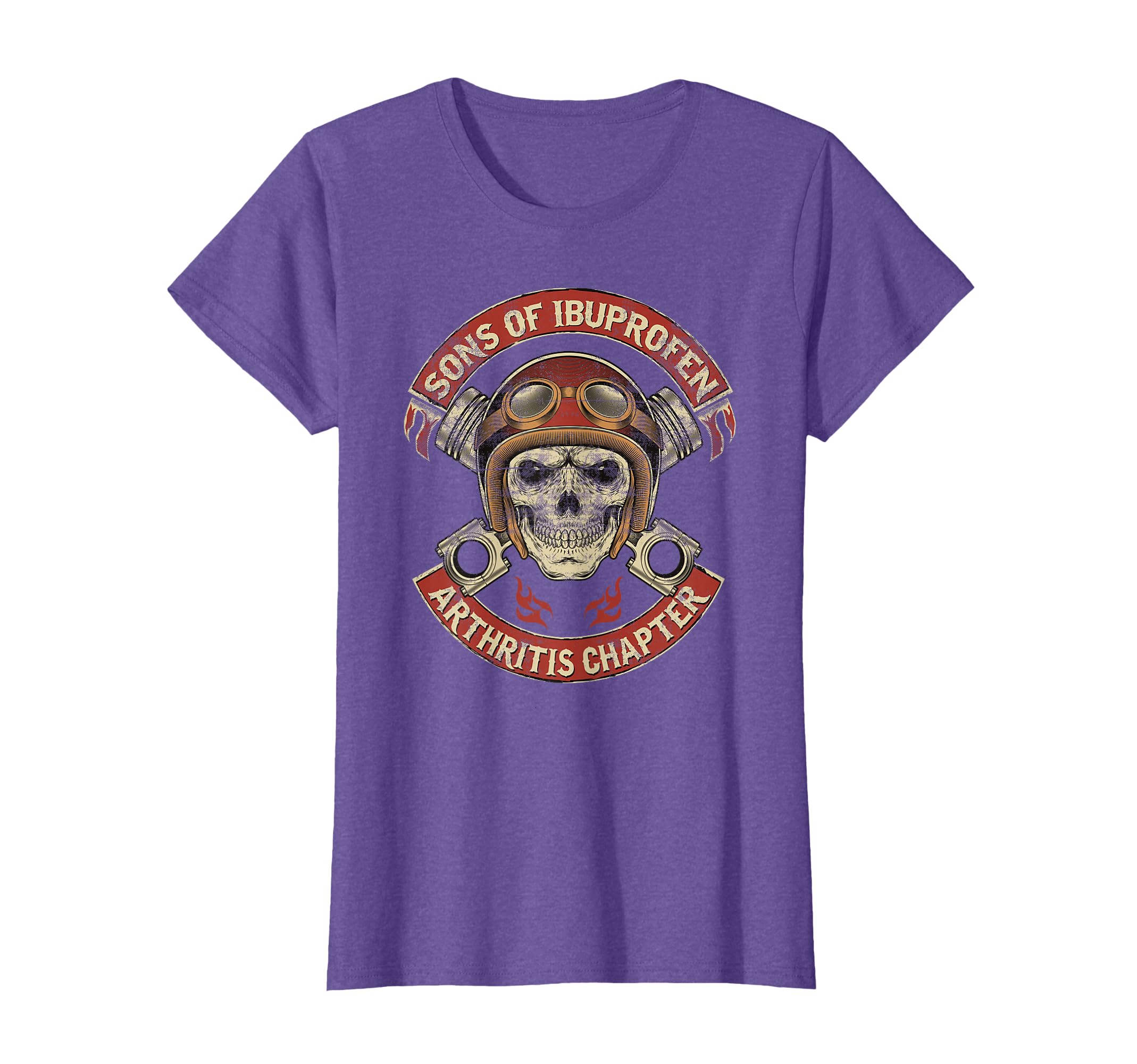 Vintage Son of Ibuprofen Funny Arthritis Chapter Biker T-Shirt