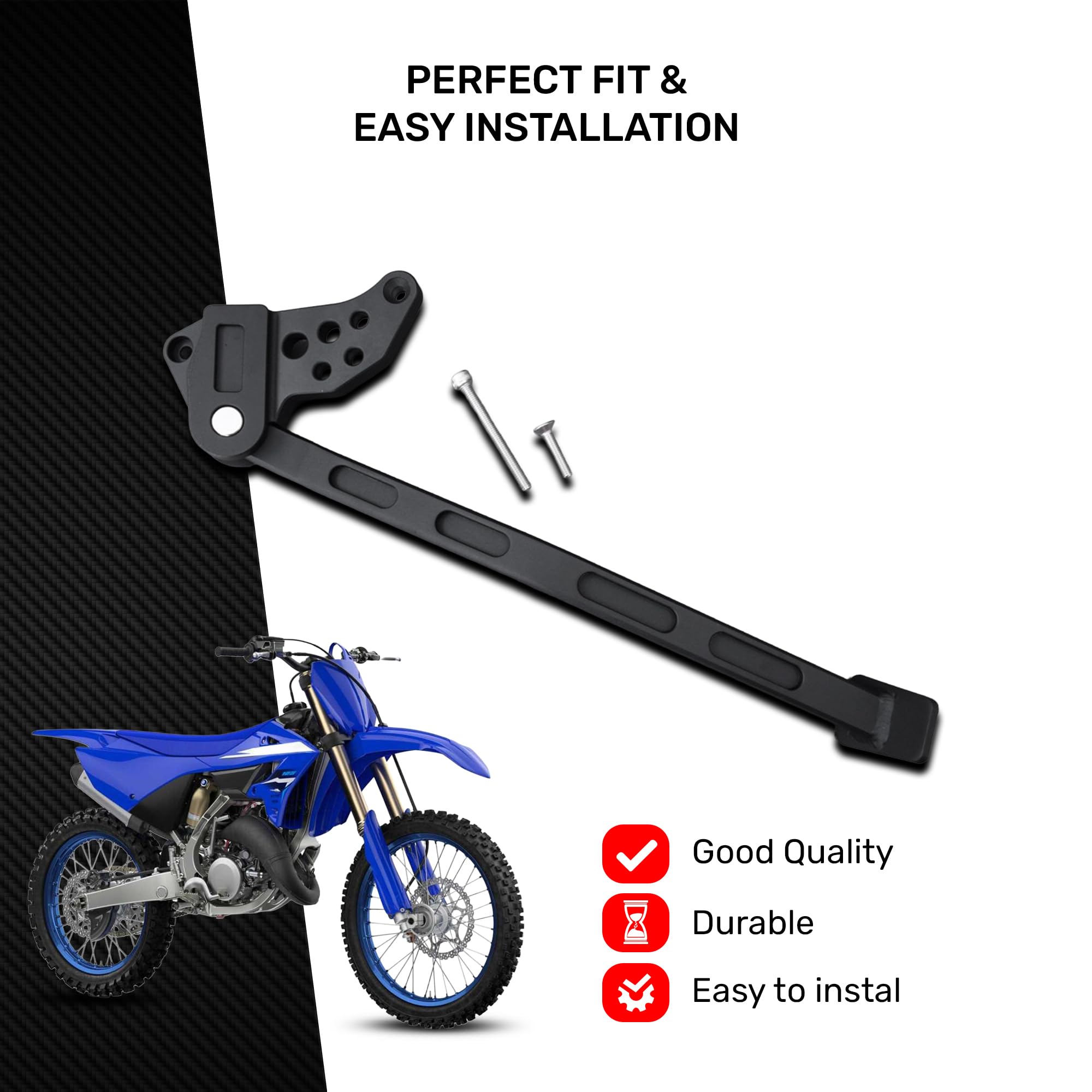 avdb-moto Cavalletto Laterale compatibile con YAMAHA YZ 125 / YZ125 2005-2026, YZ 250 / YZ250 2005-2026