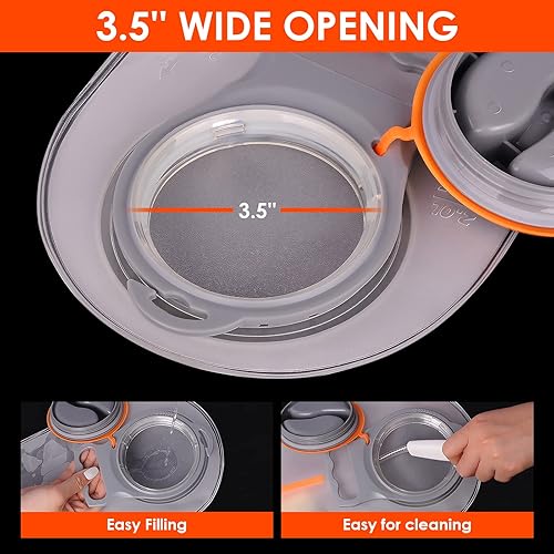 Miniatura 4 de UTOBEST Water Bladder,Hydration Bladder 2L 3L,TPU BPA Free Leak-Proof Water Bladder for Hiking Backpack,Water Reservoir Wide Opening for Running