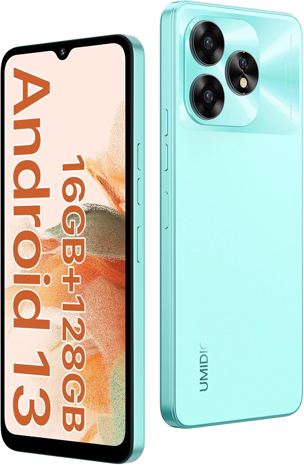 Amazon.co.jp: UMIDIGI A15 Smartphone Unit, SIM Free, 16 GB RAM +