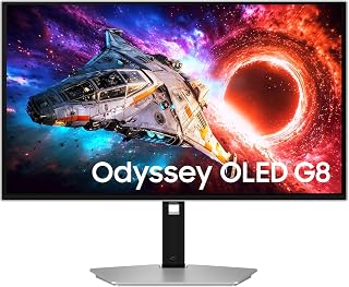 Samsung Odyssey QD-OLED G80SH 27" Gaming Display, Reflectionless Panel, UHD 240Hz, 0.03ms, Thermal Modulation, Flat Scree...