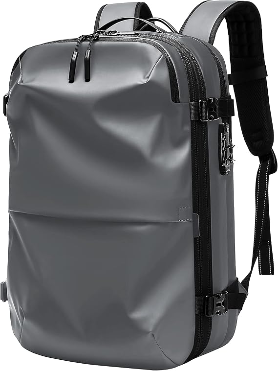 Amazon Co Jp Sunoge リュック バックパック 大容量 50l リュックサック 真空圧縮 ビジネスリュック Tsaロック Pc ラップトップバック 17インチ マチ拡張 盗難防止 乾湿分離 メンズ レディース 人気 おしゃれ 出張 出勤 旅行 通学 ファッション