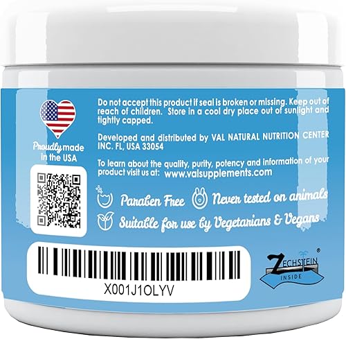 Miniatura 2 de VAL Lombardi Nighttime Magnesium Zechstein Cream | Loción hidratante de rápida absorción para piernas, pies y pecho | 4 onzas | Jojoba y tuberosa |