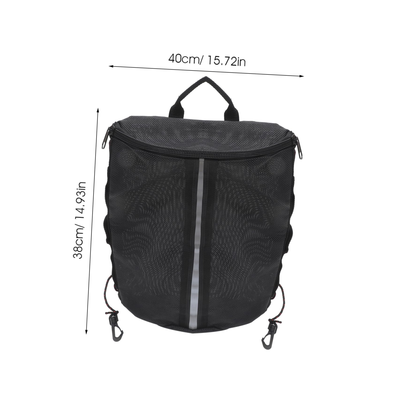 Gogogmee Deck Bag for Paddleboard Large Capacity Kayak Sundries Storage Bag Zipper Closure Fixed Buckles Design for Surfboards and Water Sports Essentials