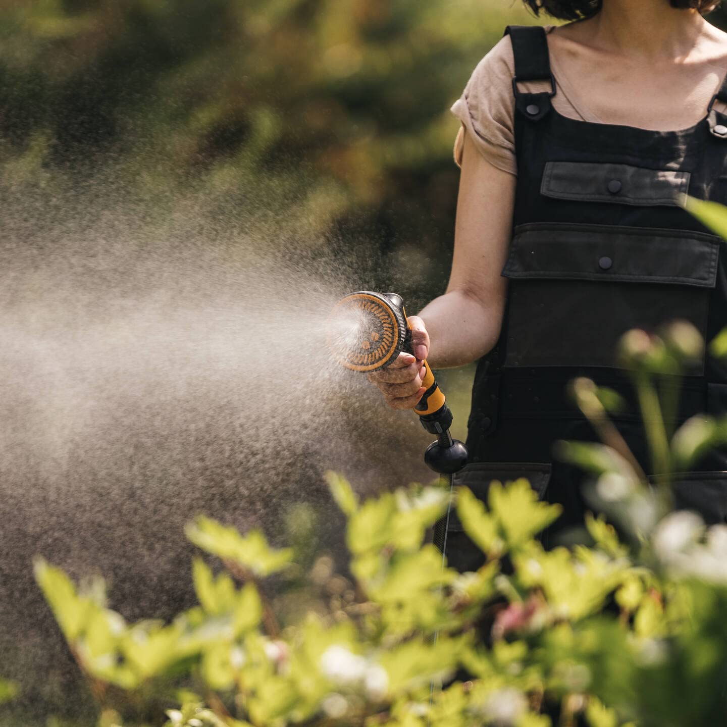 Fiskars Cf Multi Pistolet Natryskowy, Czarny/Pomarańczowy, 5 Funkcji