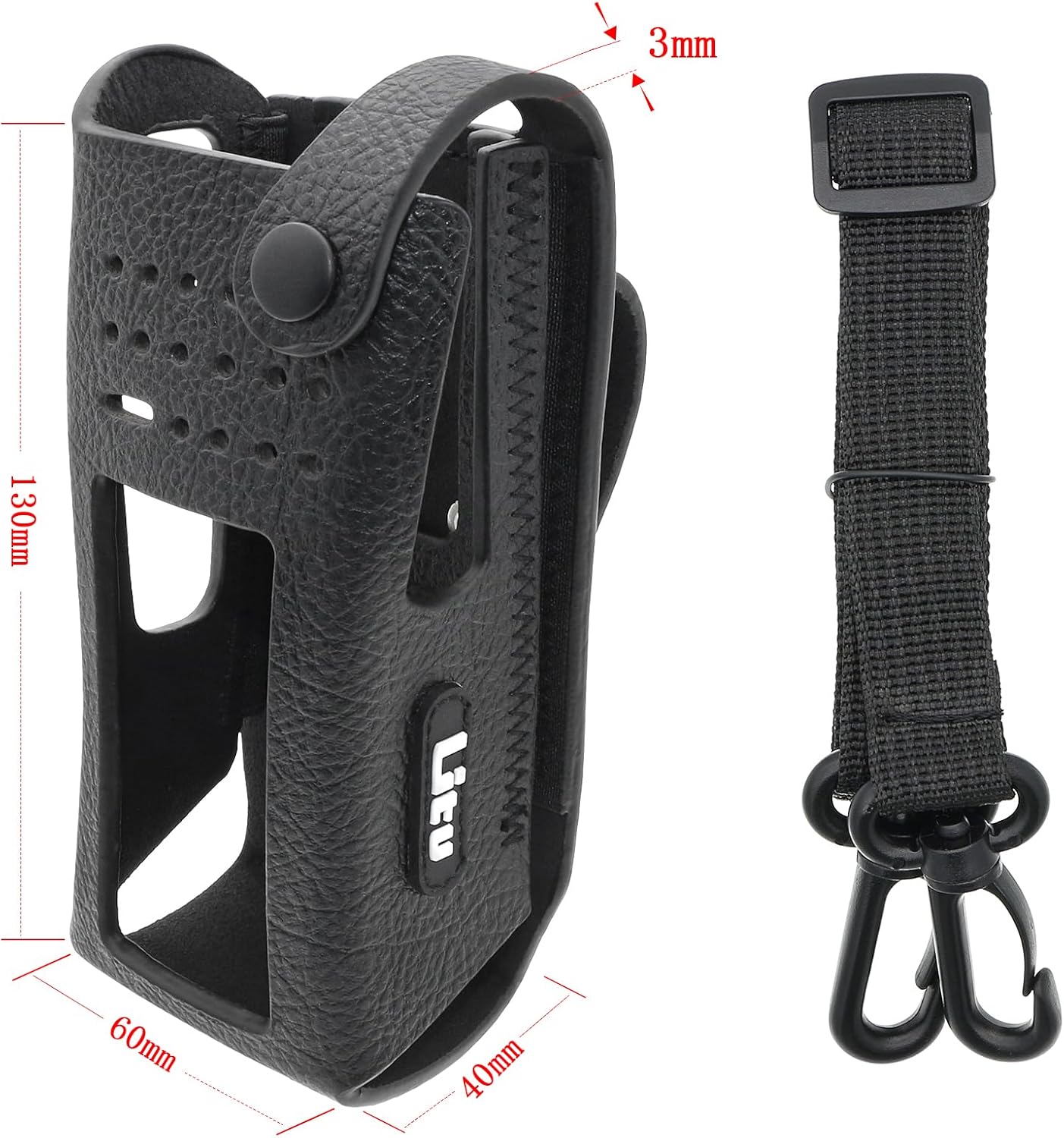 Case Compatible with Motorola APX9000, DGP8550E, DP4000ex, DP4401Ex, DP4401ex ATEX, DP4801Ex, DP4801ex ATEX, fit P/N: PMLN5838, PMLN5838A