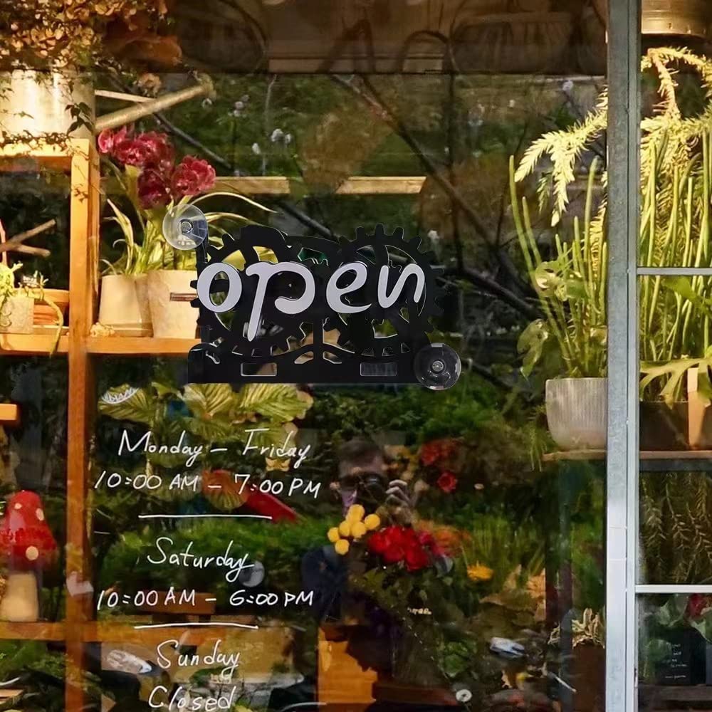 Amazon | オープンクローズ看板 サインボード open close 札 からくり