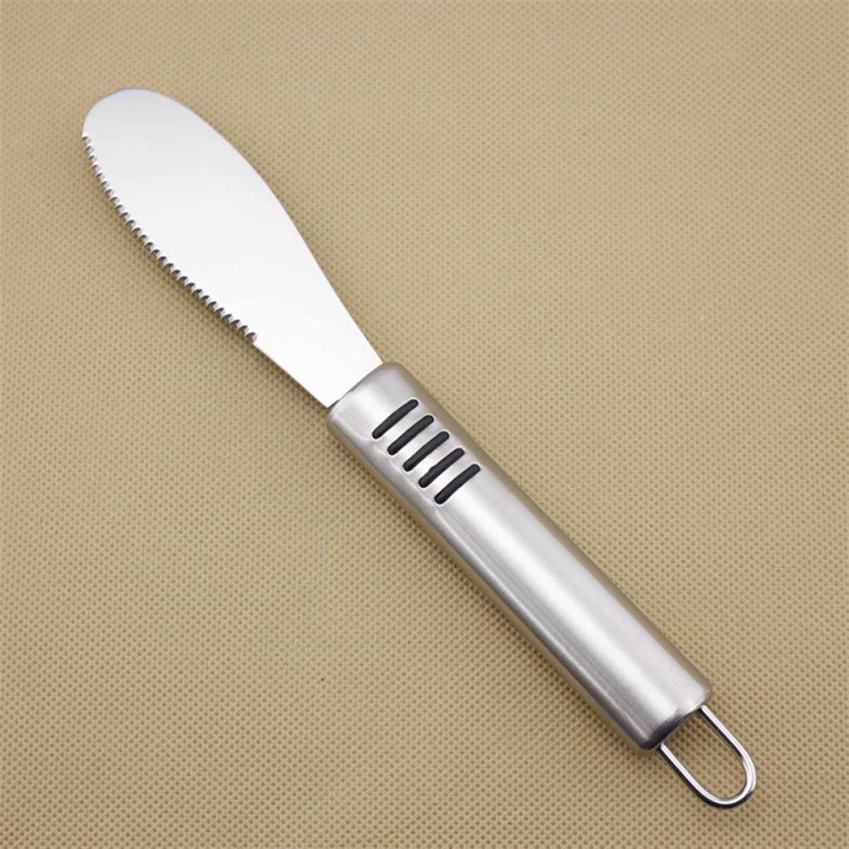 6pcs Stainless Steel Butter Knife Cream Cheese Spreader Dessert Cheese Spreader Straight Wide Butter Spreader Cream Knife Jam Spreader Stainless Steel Butter Spreader Silver NAMOARLY