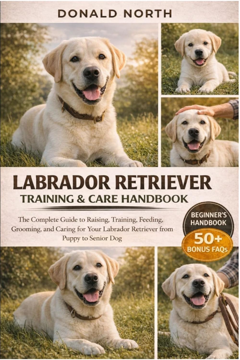 LABRADOR RETRIEVER TRAINING & CARE HANDBOOK: The Complete Guide to Raising, Training, Feeding, Grooming, and Caring for Your Labrador Retriever from Puppy to Senior Dog.