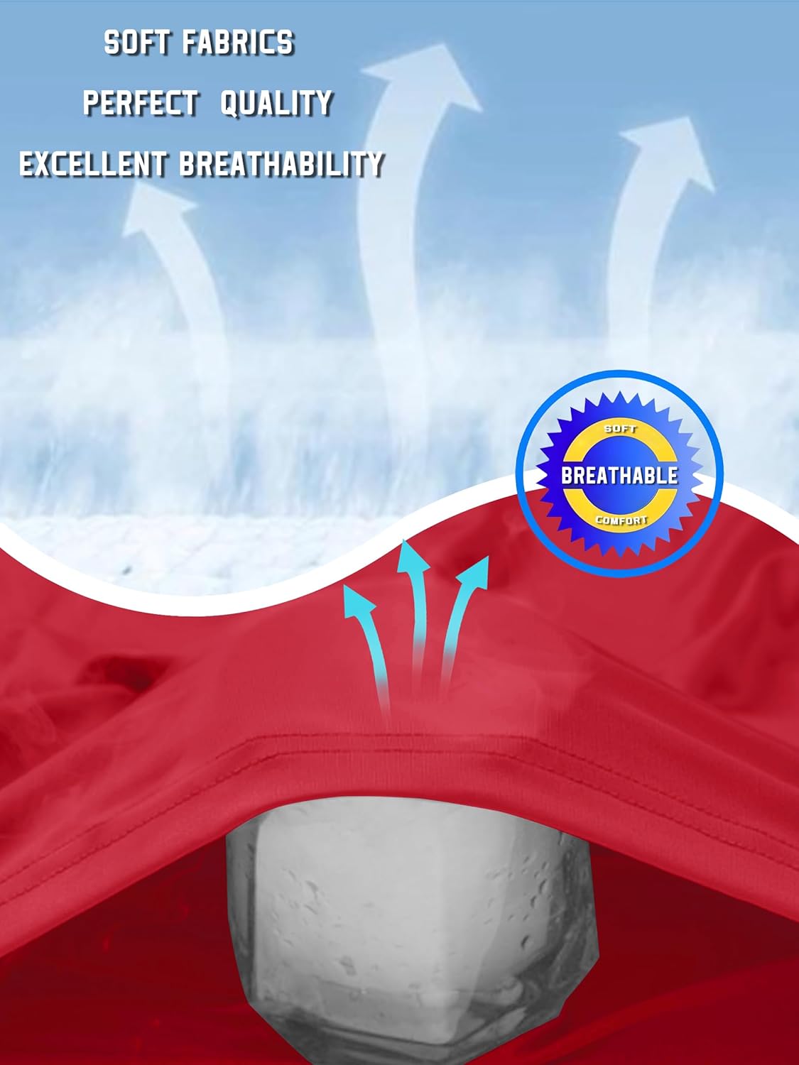 TACVASEN Mens Cotton T Shirt Casual Summer Tshirt Crew-Neck Short Sleeve Soft Tee Classic Basic T-Shirt - Image 8