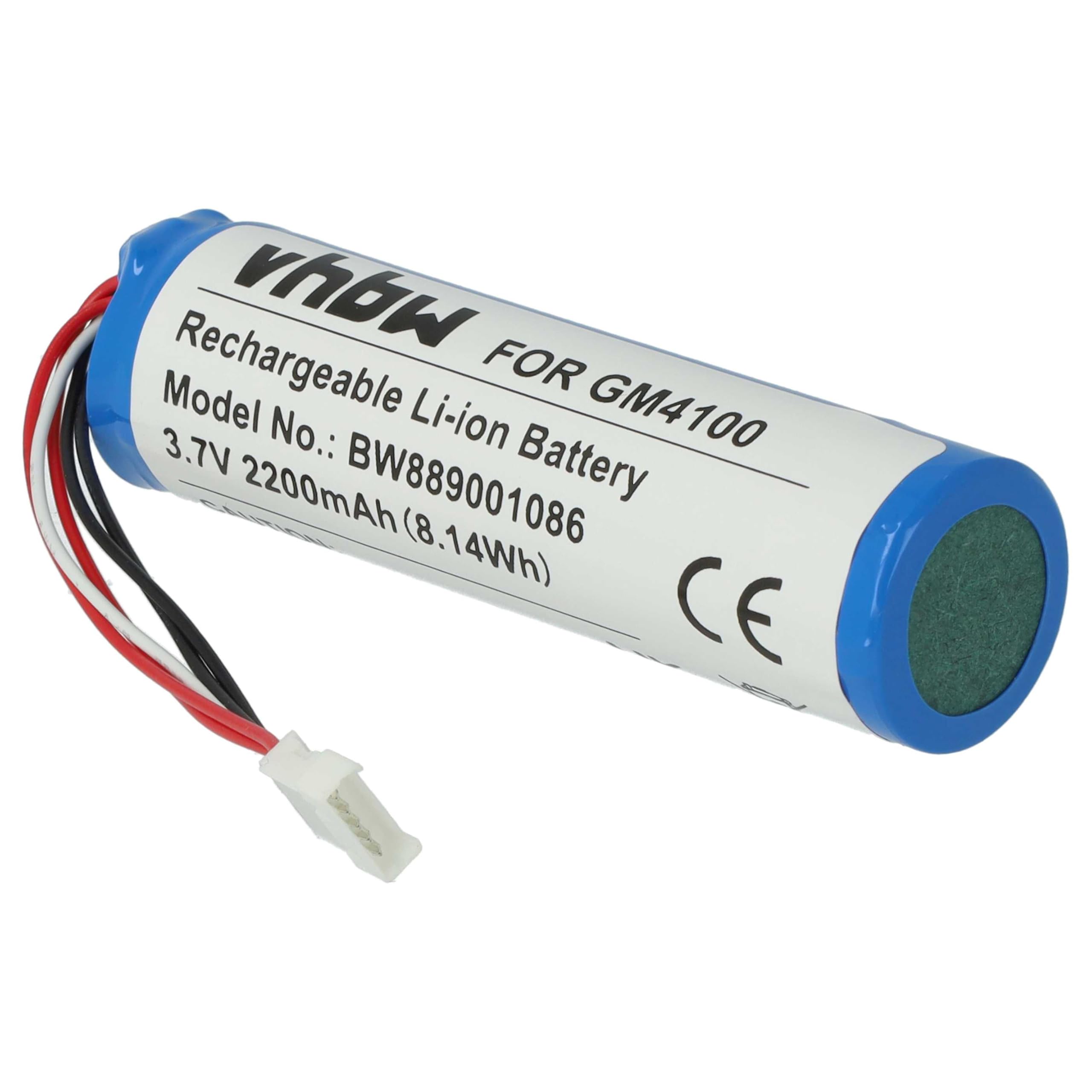 vhbw bateria zastępcza do Datalogic BT-8 RBP-4000 128000894 czytnik kodów kreskowych POS 2200mAh 3,7V Li-Ion