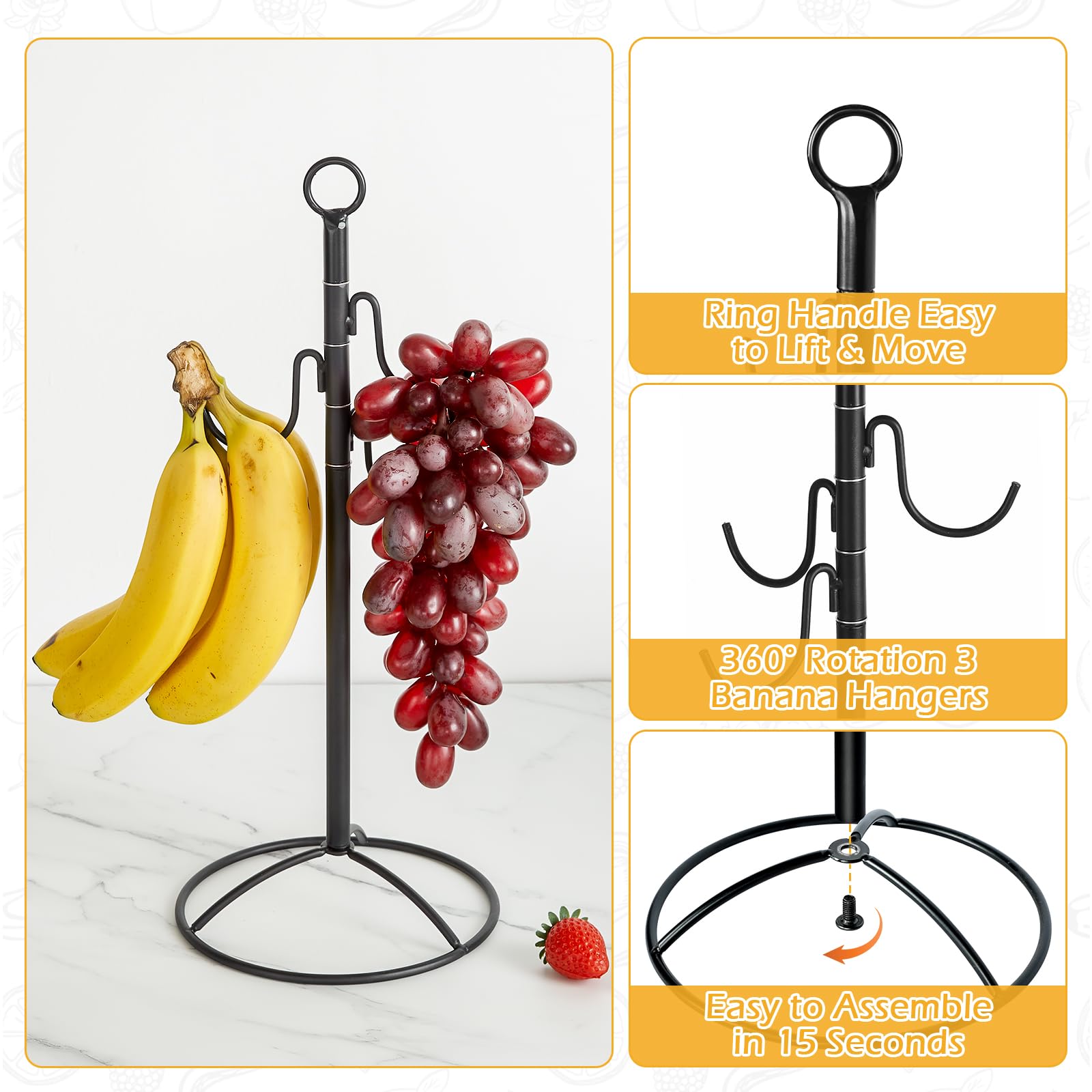 カエル　インドネシア　木製バナナ　特大 カエル様専用 インドネシア 木製バナナ 特大