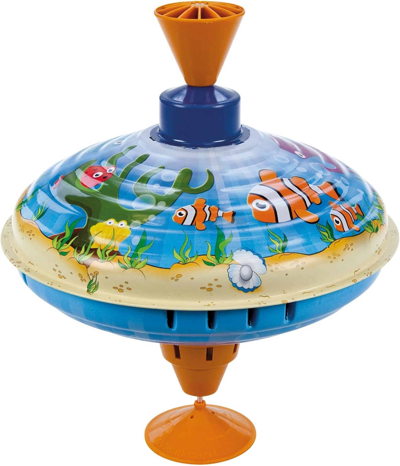 Humming spinning top sea creatures