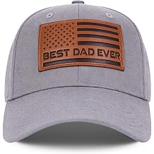 Fathers Day Birthday Gifts from Daughter Son Best Dad Ever Hat American Flag Cool Dad Baseball Cap