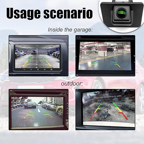 Miniatura 6 de Espejo retrovisor retrovisor cámara 95760-2T002 compatible solo con kia Optima 2011 2012 2013 y Kia Optima Hybrid 2.4L 2011 2012 2013, cámara de