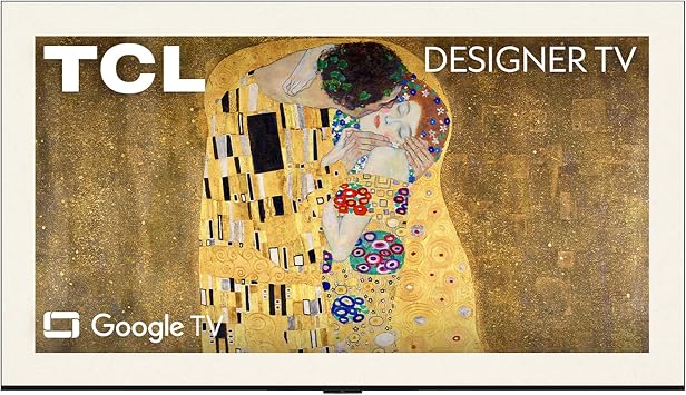 TCL 75-Inch Designer Series QD-Mini LED TV, 4K Google Smart TV, 75A400U