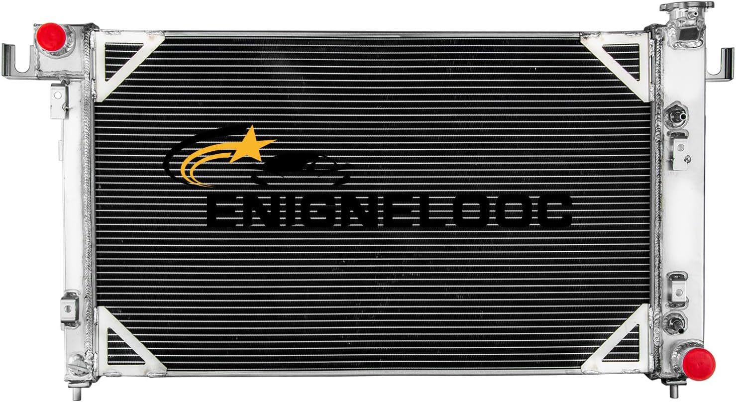 4 Row Core Aluminum Radiator For 1994-2001 Dodge Ram 1500 2500 3500 3.9L 5.2L 5.9L Radiador Automotive Replacement Radiators