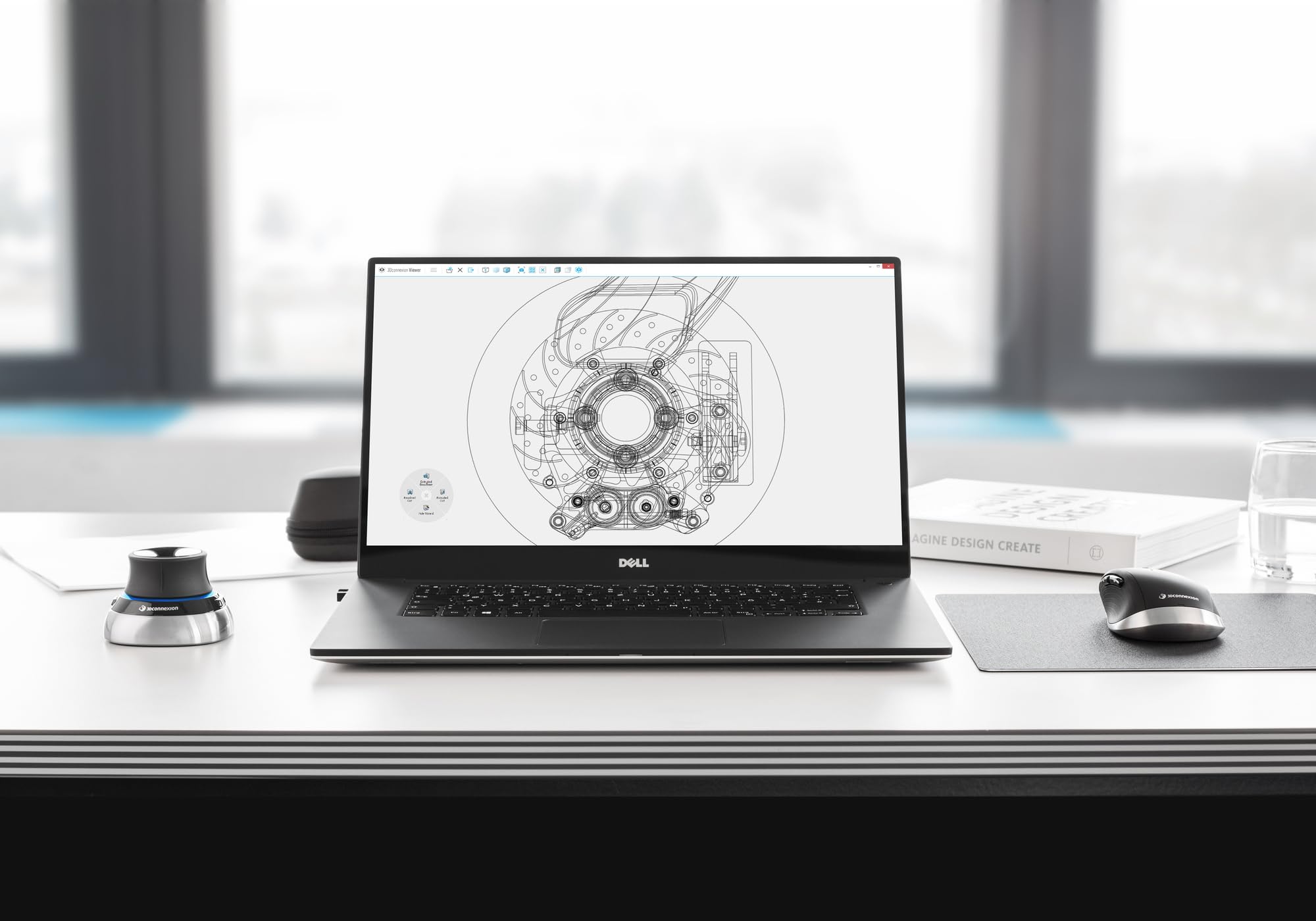 3Dconnexion Zestaw bezprzewodowy SpaceMouse 2