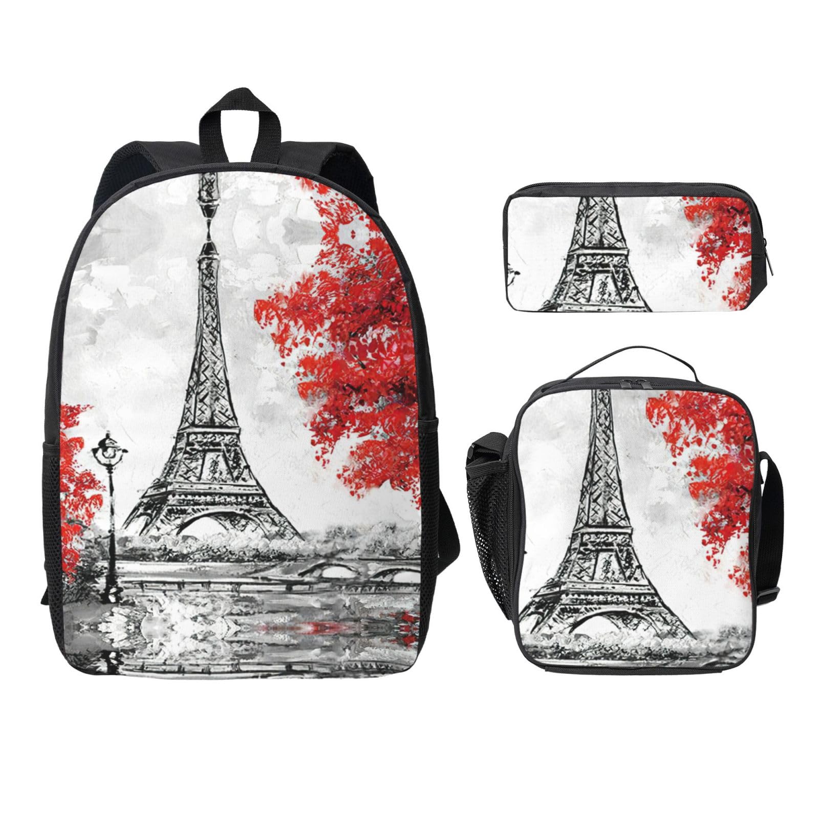 Sac à dos Paris EdWal avec kit de repas complet pour le collège - 8