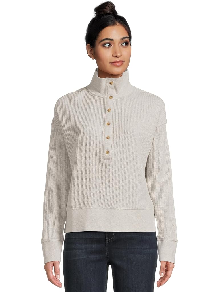 Gray Faherty Apres Waffle Henley