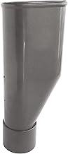 SOMATHERM FOR YOU, Entonnoir Double pour évacuation de Machine à Laver - Corps en ABS recyclé - Sortie Horizontale - Diamètre 40 mm - Compact et Durable - Idéal pour eaux usées