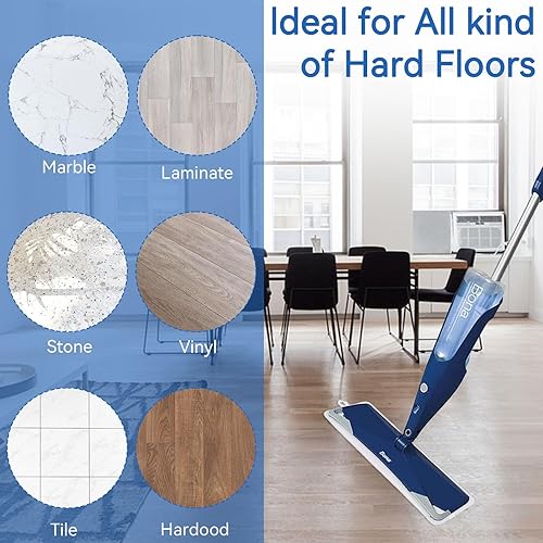 Miniatura 7 de GreeSuit - Juego de 6 cabezales de repuesto para fregona de microfibra lavable