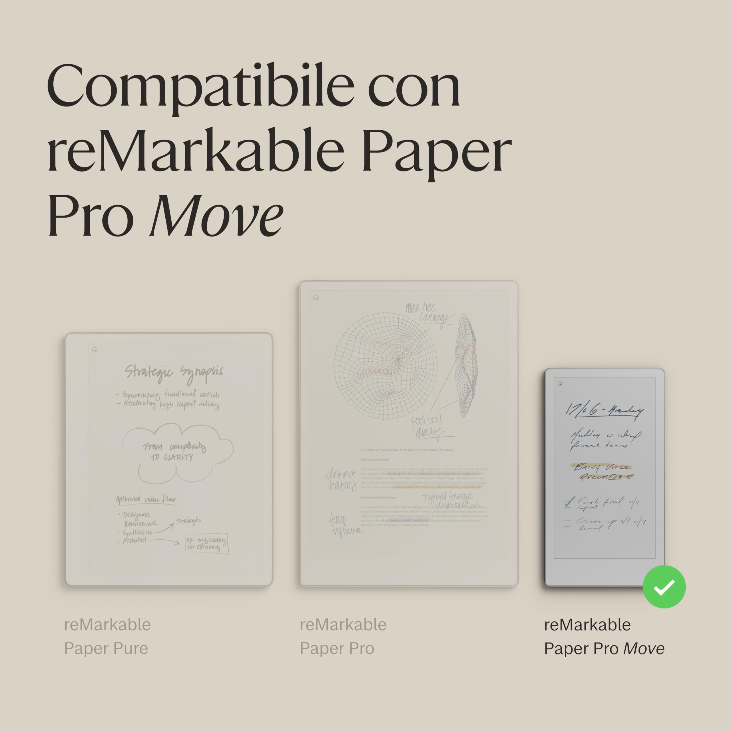 reMarkable Book Folio | Custodia polimero per Paper Pro Move | Cobalt