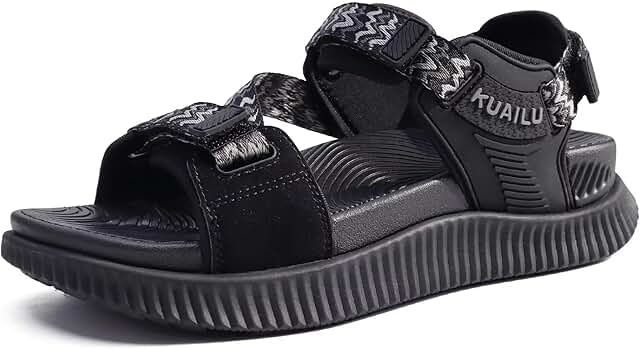 KuaiLu Womens Orthopedic Walking Sandals Arch Support Recovery Sport Out...