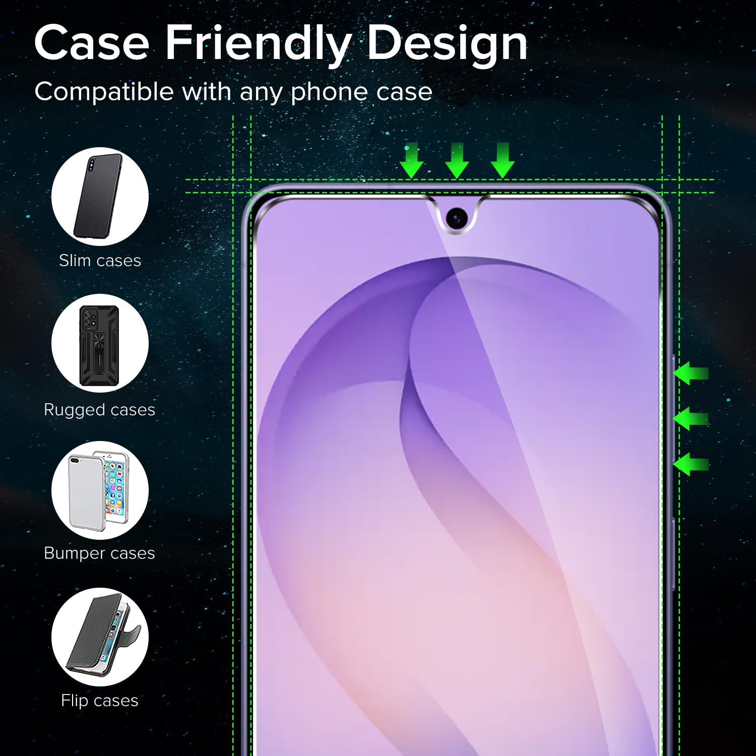 iVoler 2-pak folia ochronna na ekran kompatybilna z Samsung Galaxy S26 Ultra 5G, szkło hartowane z ramą wyrównującą, bez pęcherzyków powietrza, łatwa instalacja