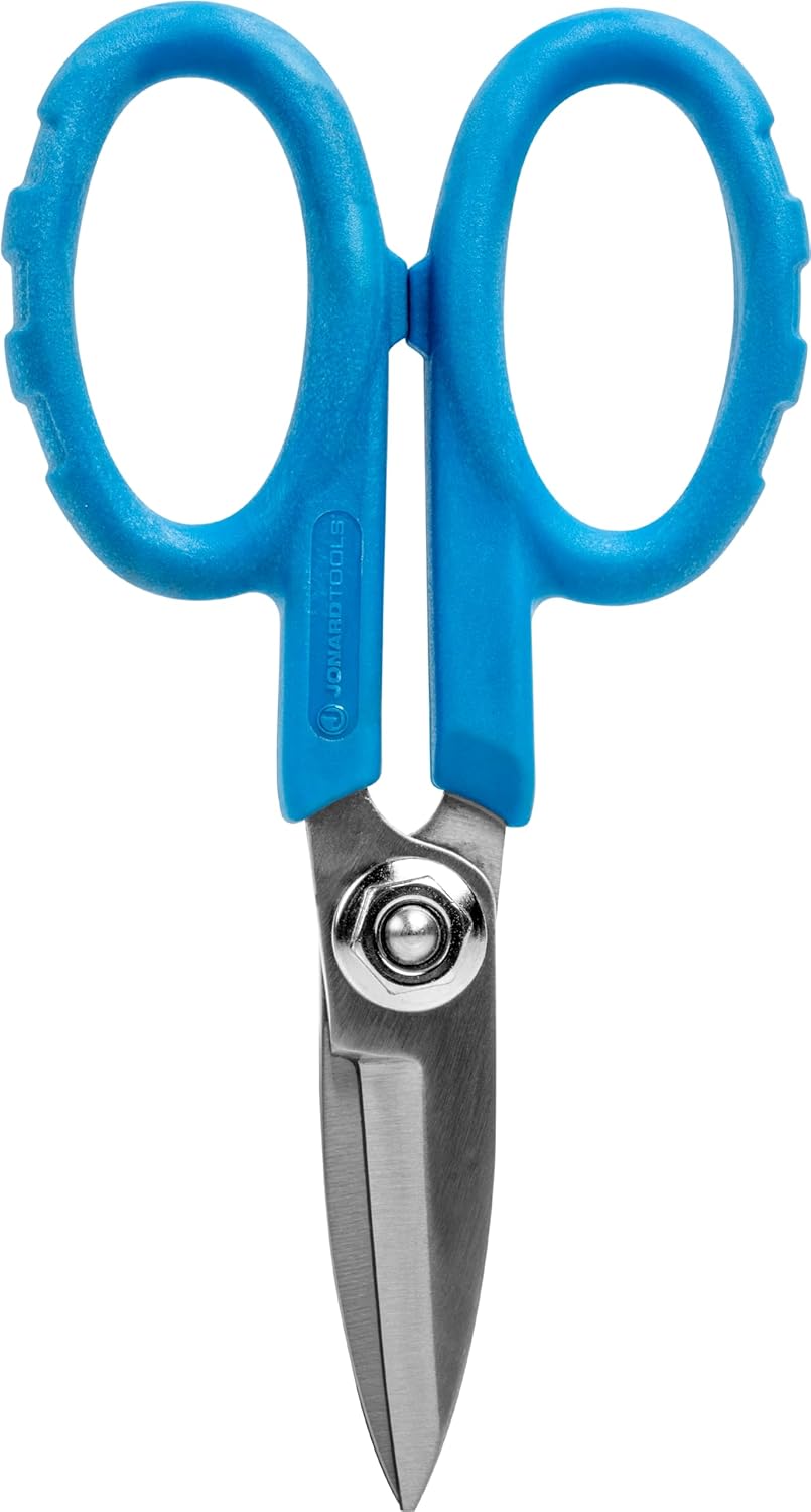 Jonard Tools KWC-700 Multi-function Kevlar® & Wire Cable Cutting Shears, 7"
