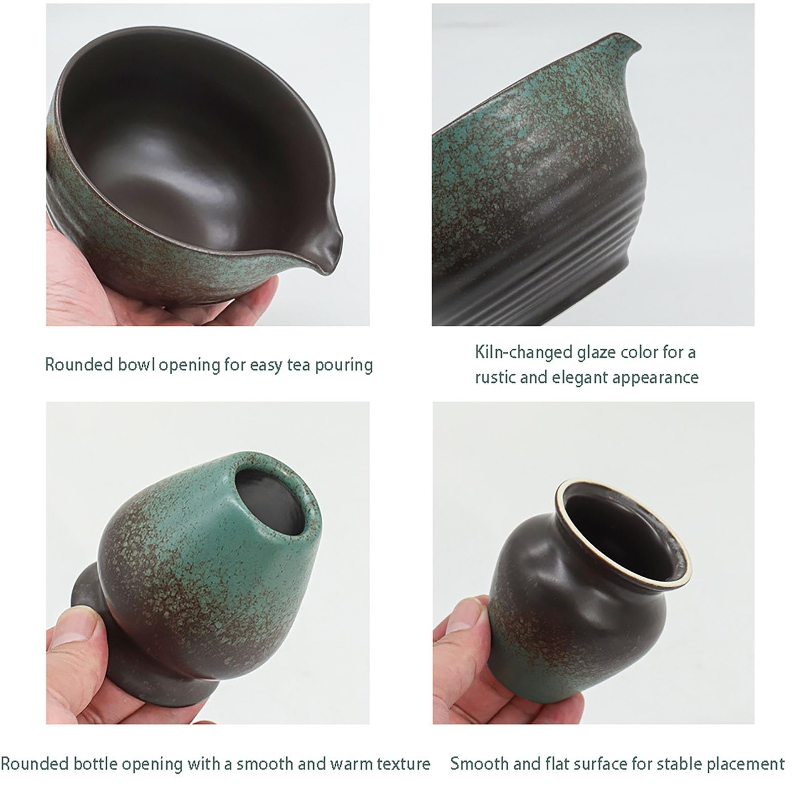 Juego de batidores de matcha de 7 piezas con soporte de cuenco de bambú y cuchara y tamiz. Kit completo para una auténtica experiencia de té matcha, perfecto para los amantes del té y entusiastas del