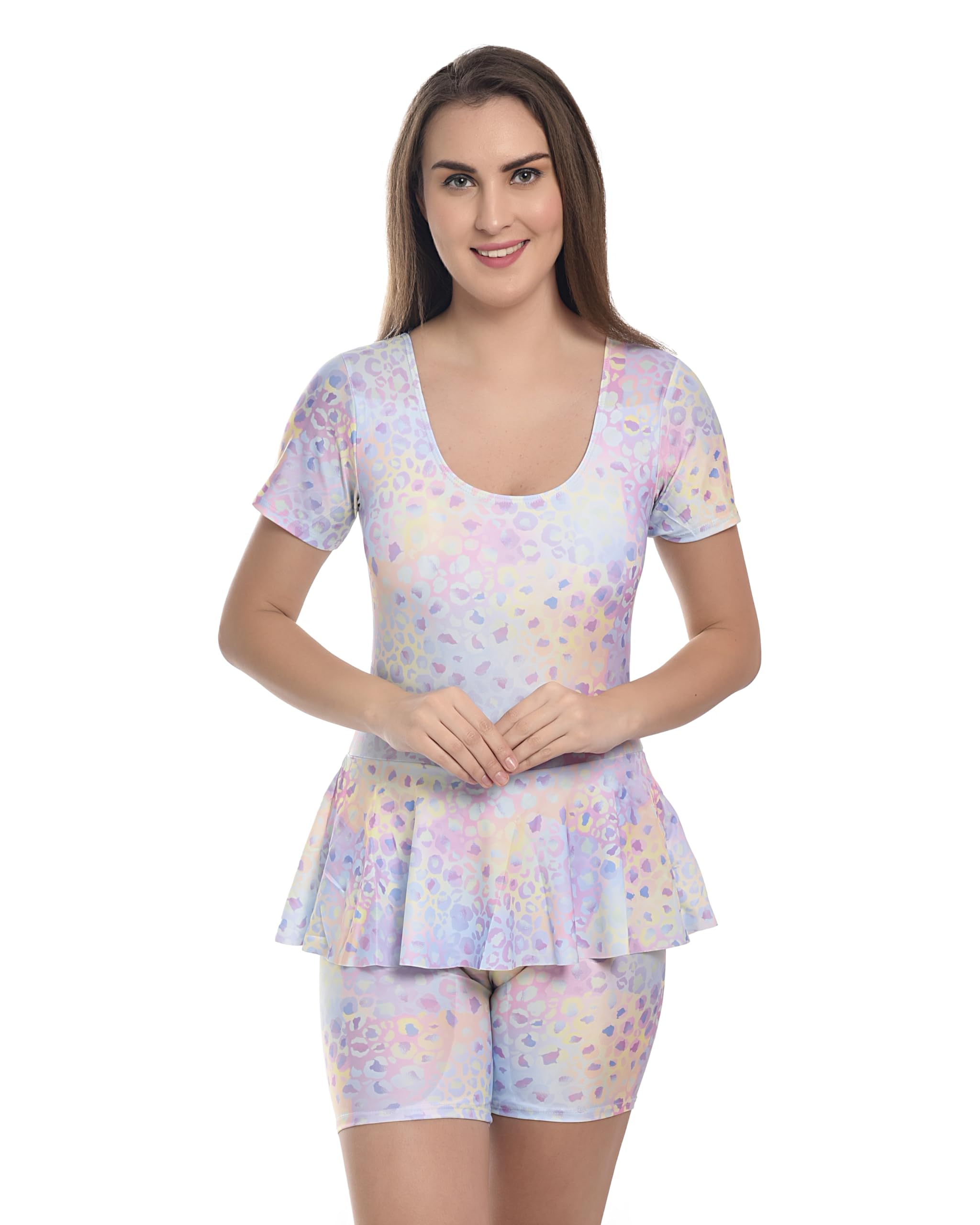 i-swim Swimming Costume for Womens & Girl's | Material: High GSM Polyester Spandex Fabric | Comfortable Fit | Stylish & Fragrance Free Skin Friendly-picture-38